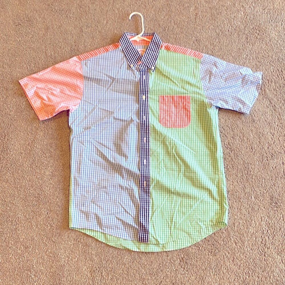 Men’s Brooks Brothers Summer Button Up Colorful Shirt